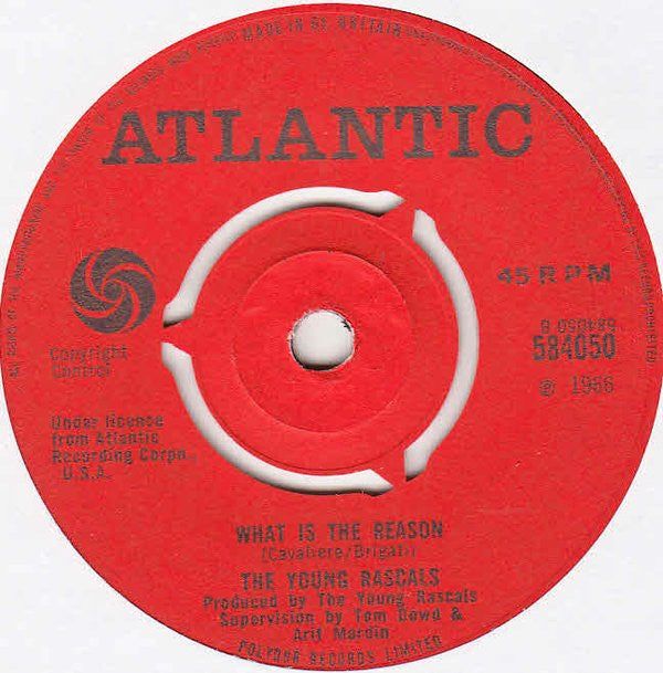 The Young Rascals : Come On Up (7")
