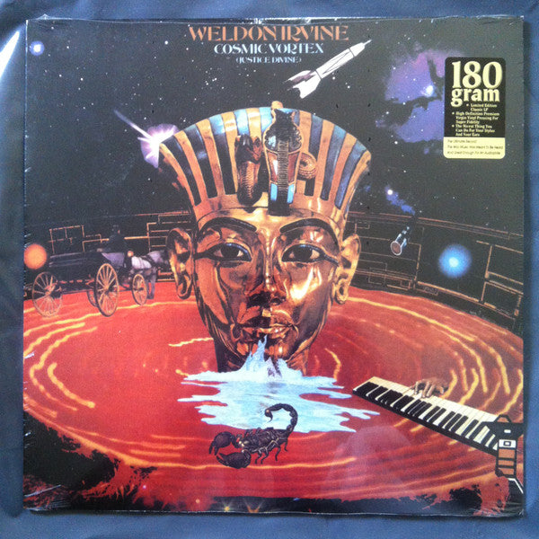 Weldon Irvine : Cosmic Vortex (Justice Divine) (LP, Album, RE, RM, 180)