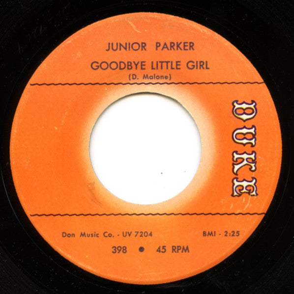 Little Junior Parker : Goodbye Little Girl / Walking The Floor Over You (7")