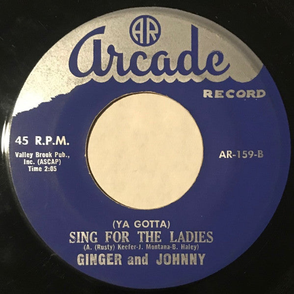 Ginger Shannon And Johnny Montana (2) : Butterfly Love / (Ya Gotta) Sing For The Ladies (7")