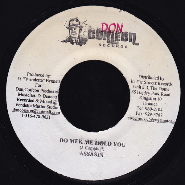 Assassin : Do Mek Me Hold You (7")