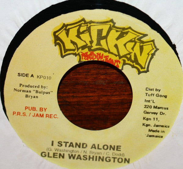 Glen Washington / Mountain Lion : I Stand Alone / Jah Will Make A Way (7")