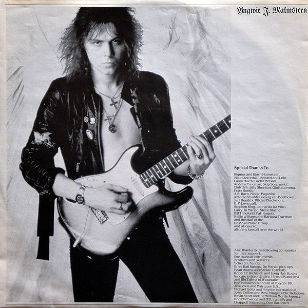 Yngwie J. Malmsteen's Rising Force : Marching Out (LP, Album)