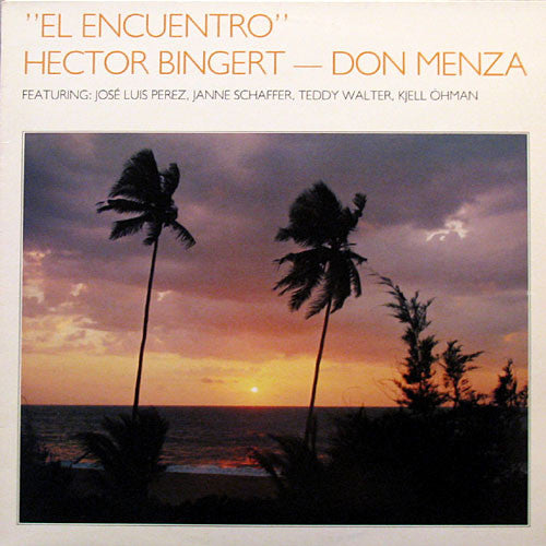 Hector Bingert ‎– Don Menza : El Encuentro (LP, Album)