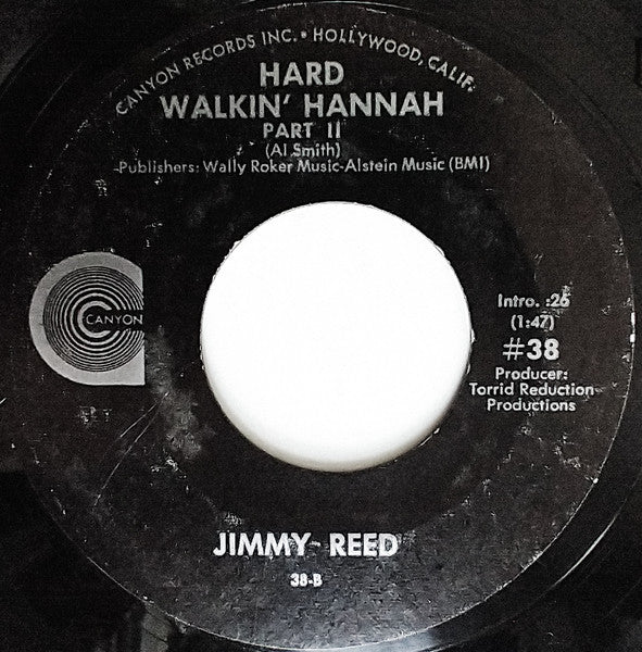 Jimmy Reed : Hard Walkin' Hannah (7")