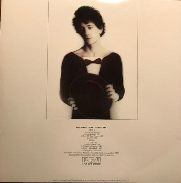 Lou Reed : Coney Island Baby (LP, Album, Hol)