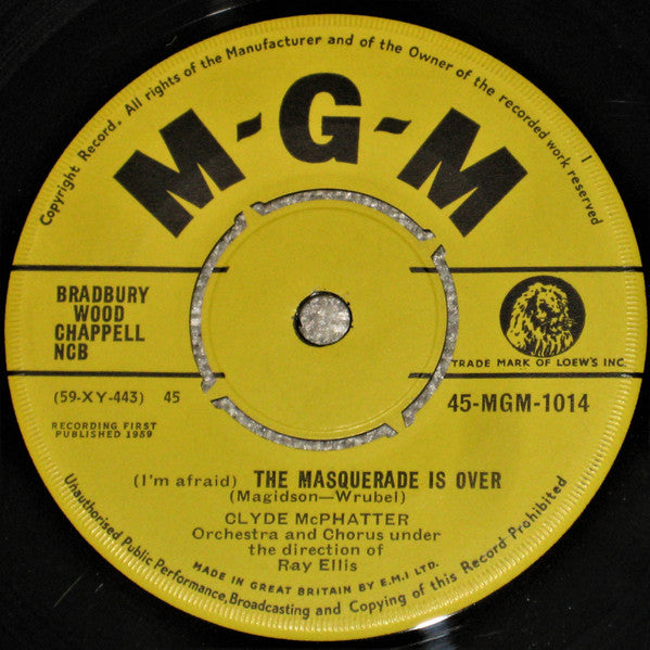Clyde McPhatter : I Told Myself A Lie (7", Single)