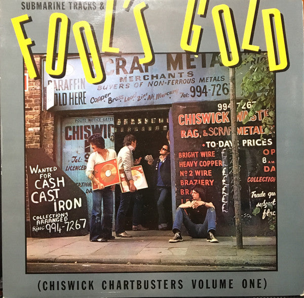 Various : Submarine Tracks & Fool's Gold (Chiswick Chartbusters Volume One) (LP, Comp, Ste)