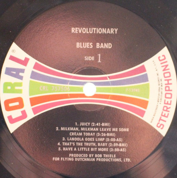 Revolutionary Blues Band : Revolutionary Blues Band (LP, Album)