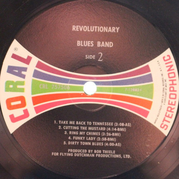 Revolutionary Blues Band : Revolutionary Blues Band (LP, Album)