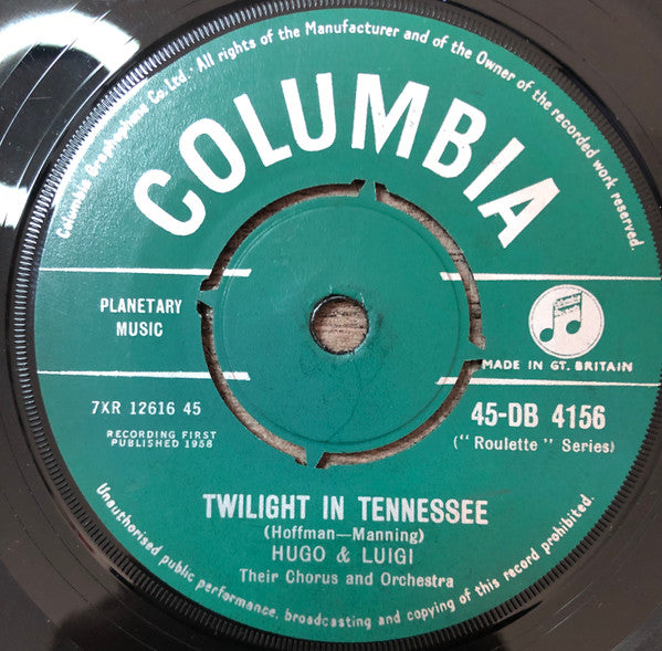Hugo & Luigi : Twilight In Tennessee (7")