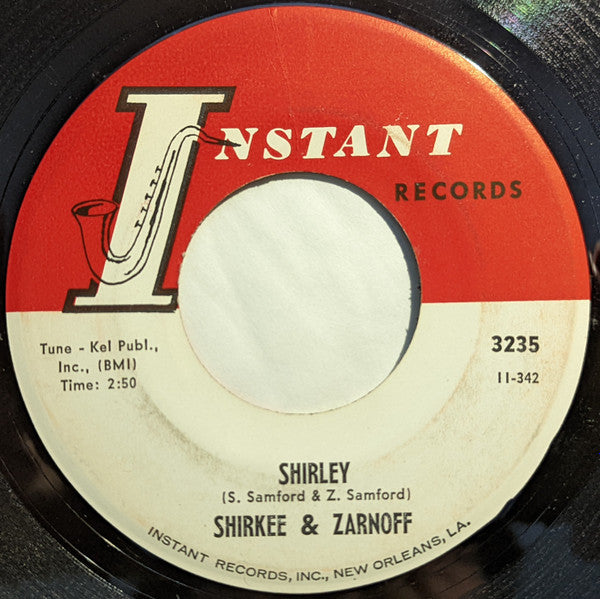 Shirkee & Zarnoff : Shirley / Don't Worry (7", Single)