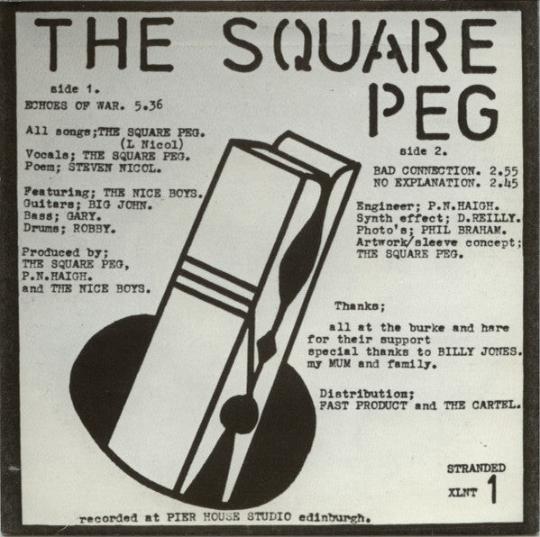 The Square Peg : Echoes Of War (7", Gat)