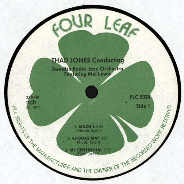 Thad Jones & Aura Rully : Thad And Aura (LP, Album)