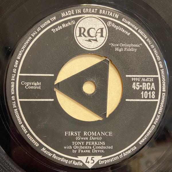 Anthony Perkins : First Romance (7")