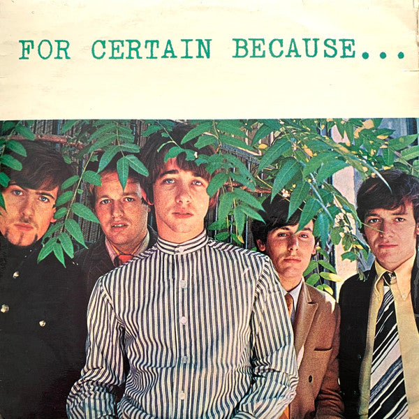 The Hollies : For Certain Because... (LP, Album, Mono)