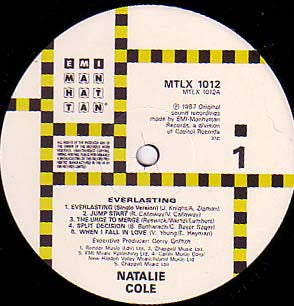 Natalie Cole : Everlasting (LP, Album)