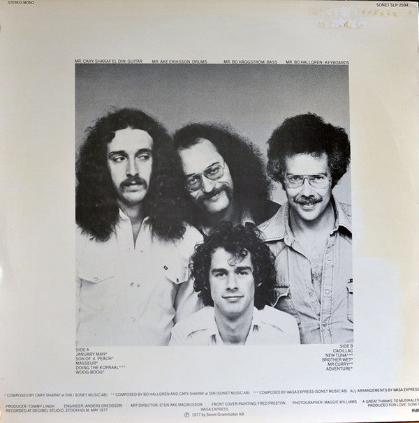 Wasa Express : Wasa Express (LP, Album)