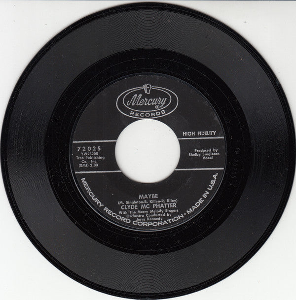 Clyde McPhatter : Maybe / I Do Believe (7", Single, Styrene)