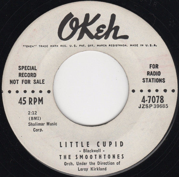 The Smoothtones : Don't Keep Our Love Hidden In The Dark / Little Cupid (7", Promo)