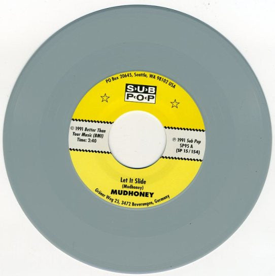 Mudhoney : Let It Slide (7", Single, Gra)