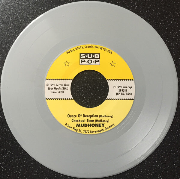 Mudhoney : Let It Slide (7", Single, Gra)