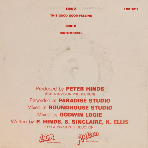 Veneice (2) : This Good Good Feeling  (7")
