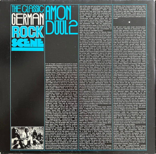 Amon Düül II : The Classic German Rock Scene (2xLP, Comp, Gat)