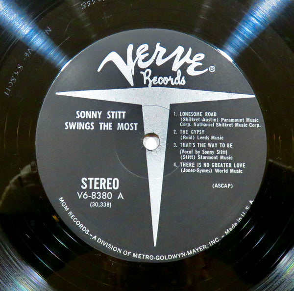 Sonny Stitt : Sonny Stitt Swings The Most (LP, Album)