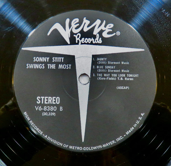 Sonny Stitt : Sonny Stitt Swings The Most (LP, Album)
