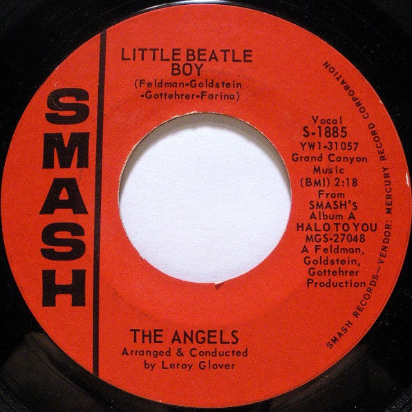 The Angels (3) : Little Beatle Boy (7", Single)