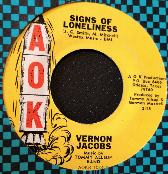 Vernon Jacobs : Heart Of A Beggar Mind Of A Fool (7", Single)