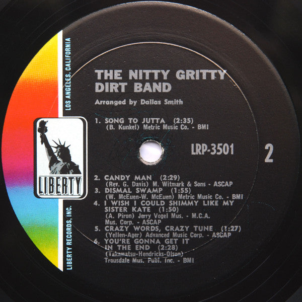 Nitty Gritty Dirt Band : The Nitty Gritty Dirt Band (LP, Album, Mono, Res)