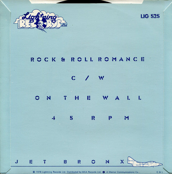 Jet Bronx : Rock & Roll Romance (7")