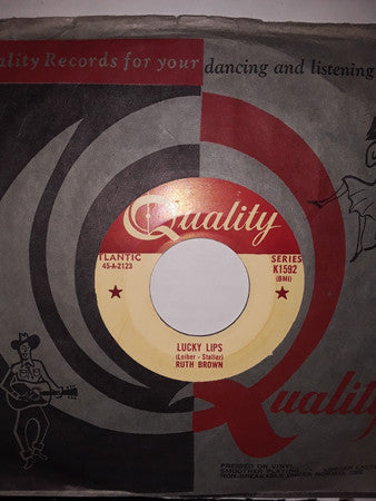 Ruth Brown : Lucky Lips / My Heart Is Breaking Over You (7")