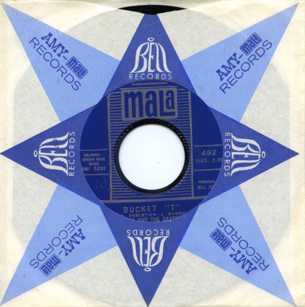 Ronny & The Daytonas : Bucket "T" (7", Single, Styrene, Bes)