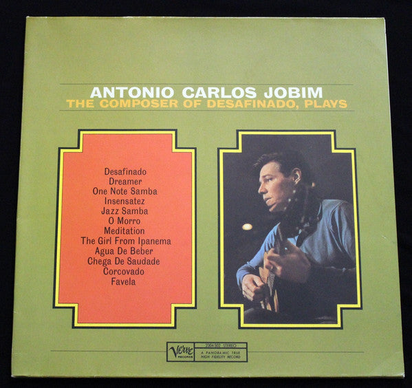 Antonio Carlos Jobim : The Composer Of Desafinado, Plays (LP)