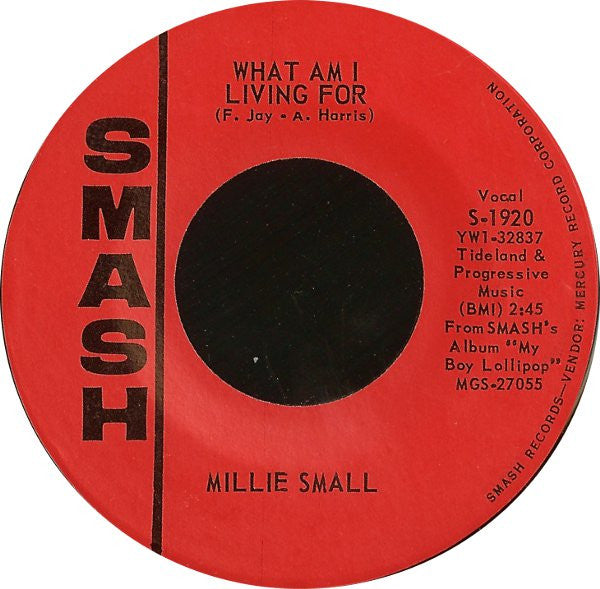 Millie Small : Sweet William (7", Single, Ric)