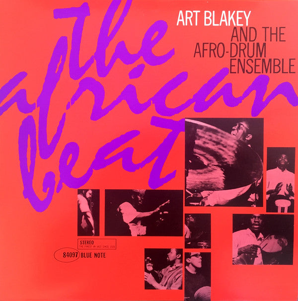 Art Blakey & The Afro-Drum Ensemble : The African Beat (LP, Album, RE)
