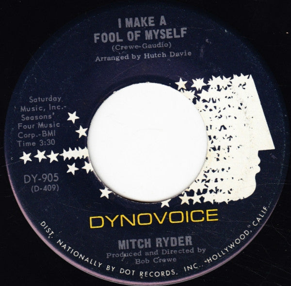 Mitch Ryder : (You've Got) Personality And Chantilly Lace (7", Single)