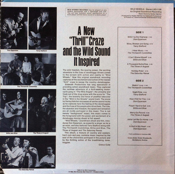 Various : Wild Wheels (LP)