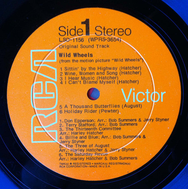 Various : Wild Wheels (LP)