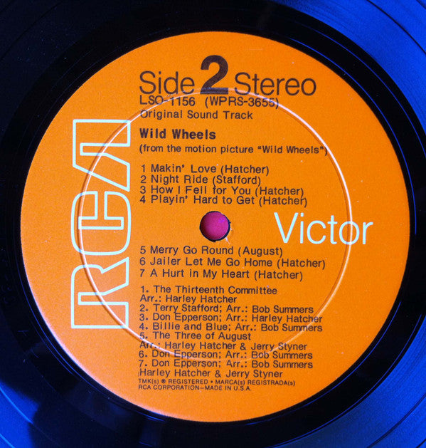 Various : Wild Wheels (LP)