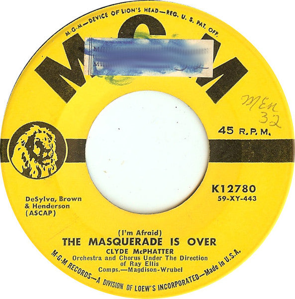 Clyde McPhatter : I Told Myself A Lie (7", Single)