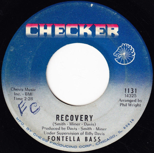 Fontella Bass : Recovery (7")