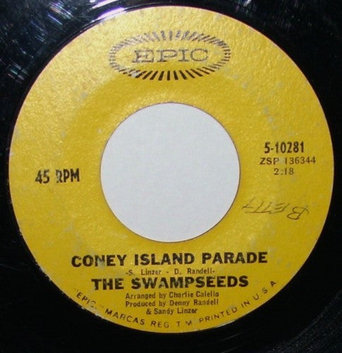 The Swampseeds : Can I Carry Your Balloon / Coney Island Parade (7", Single, Styrene)