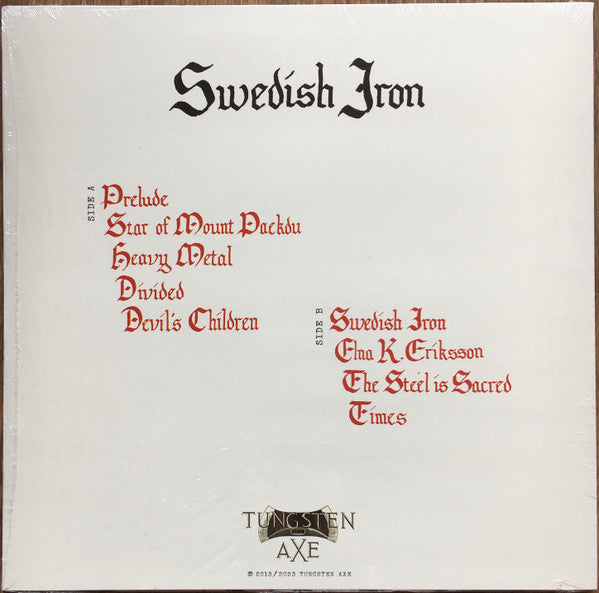 Tungsten Axe : Swedish Iron (LP, RE)
