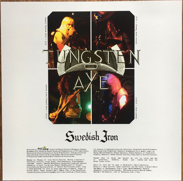 Tungsten Axe : Swedish Iron (LP, RE)