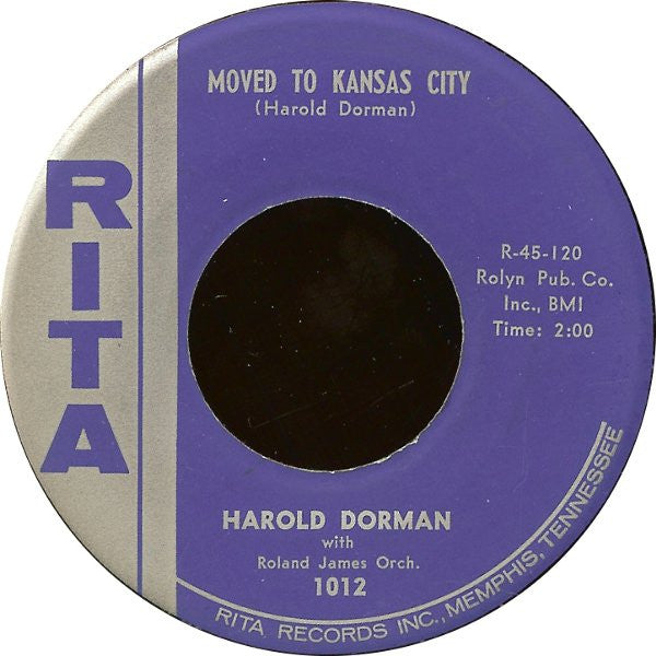 Harold Dorman : Take A Chance On Me / Moved To Kansas City (7", Single)