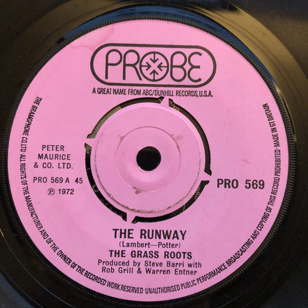 The Grass Roots : The Runaway (7")